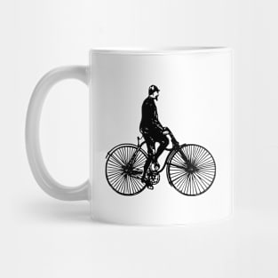 Vintage Bicycle Cyclists Mug